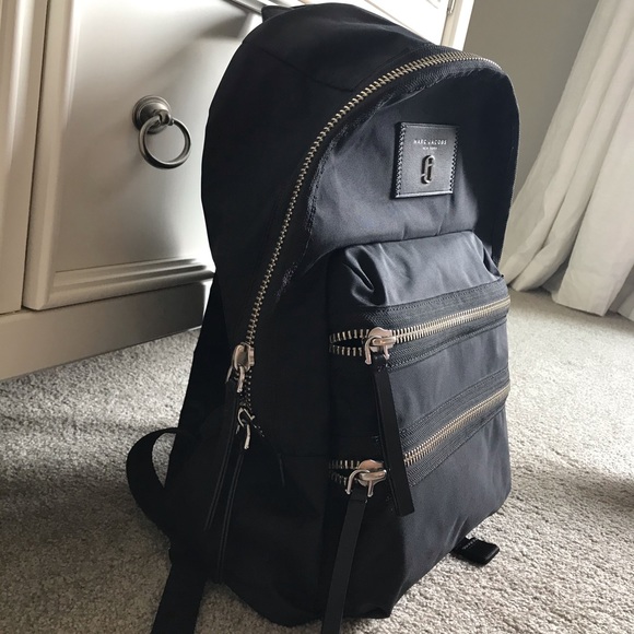 Marc Jacobs Biker Backpack - Black Bag - Picture 3 of 8